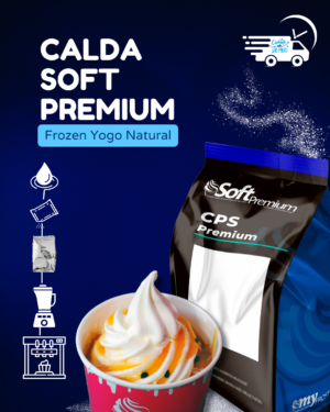 Calda Soft Premium Frozen Yogurt Natural  | Sorvete Expresso - Imagem 4