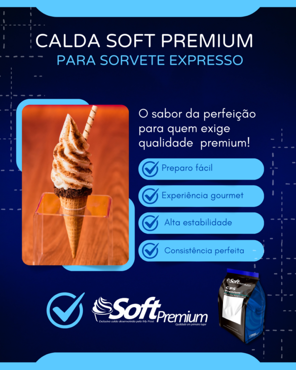Calda Soft Premium Base Neutra | Sorvete Expresso